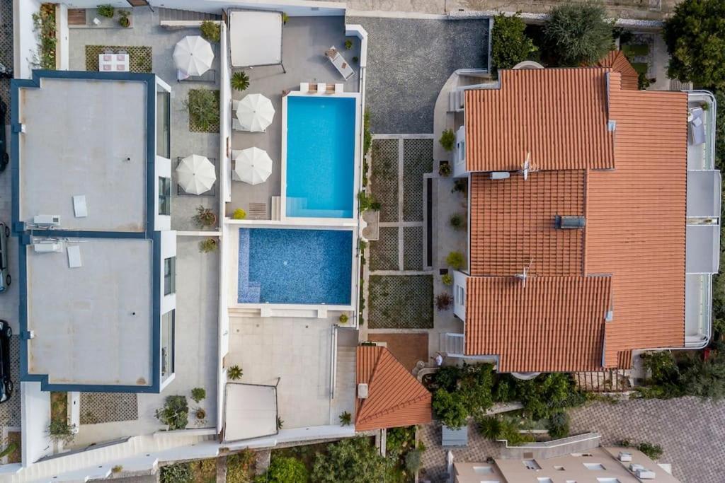 Holiday Home Lolina,Sea On A Palm! Heated Pool Trogir Bagian luar foto